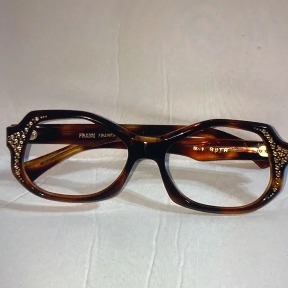 Vintage eye glasses France Ruth tortoiseshell